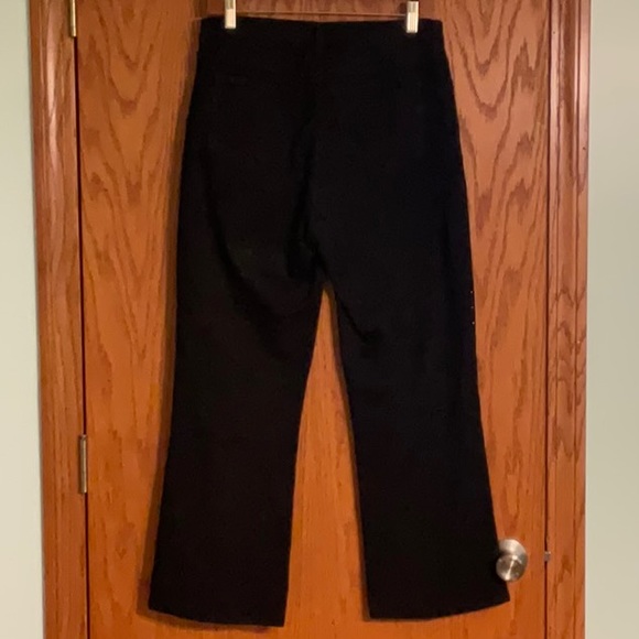 NYDJ Black Denim Jeans with Black Sequins - Picture 4 of 6